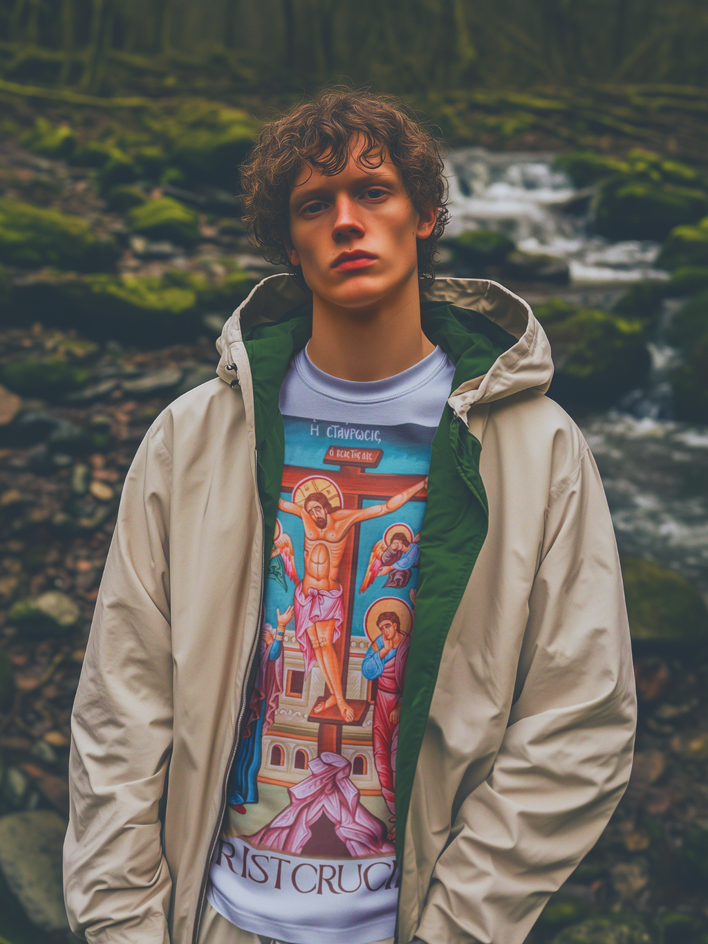 Christ Crucified Oversiez Tee