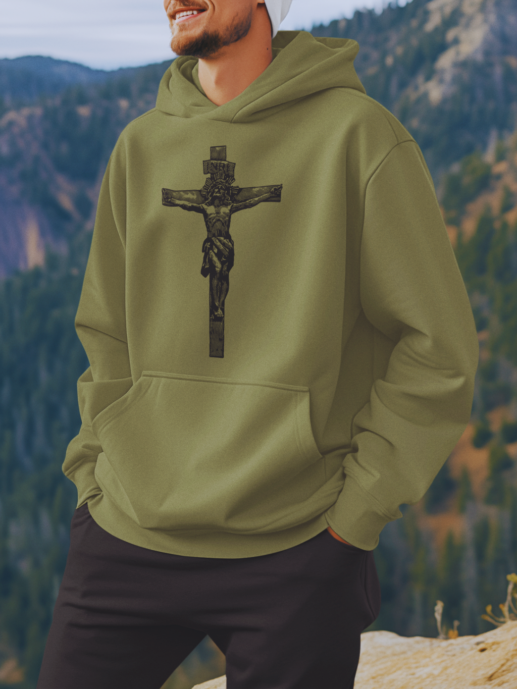 Christ and Him Crucified Hoodie