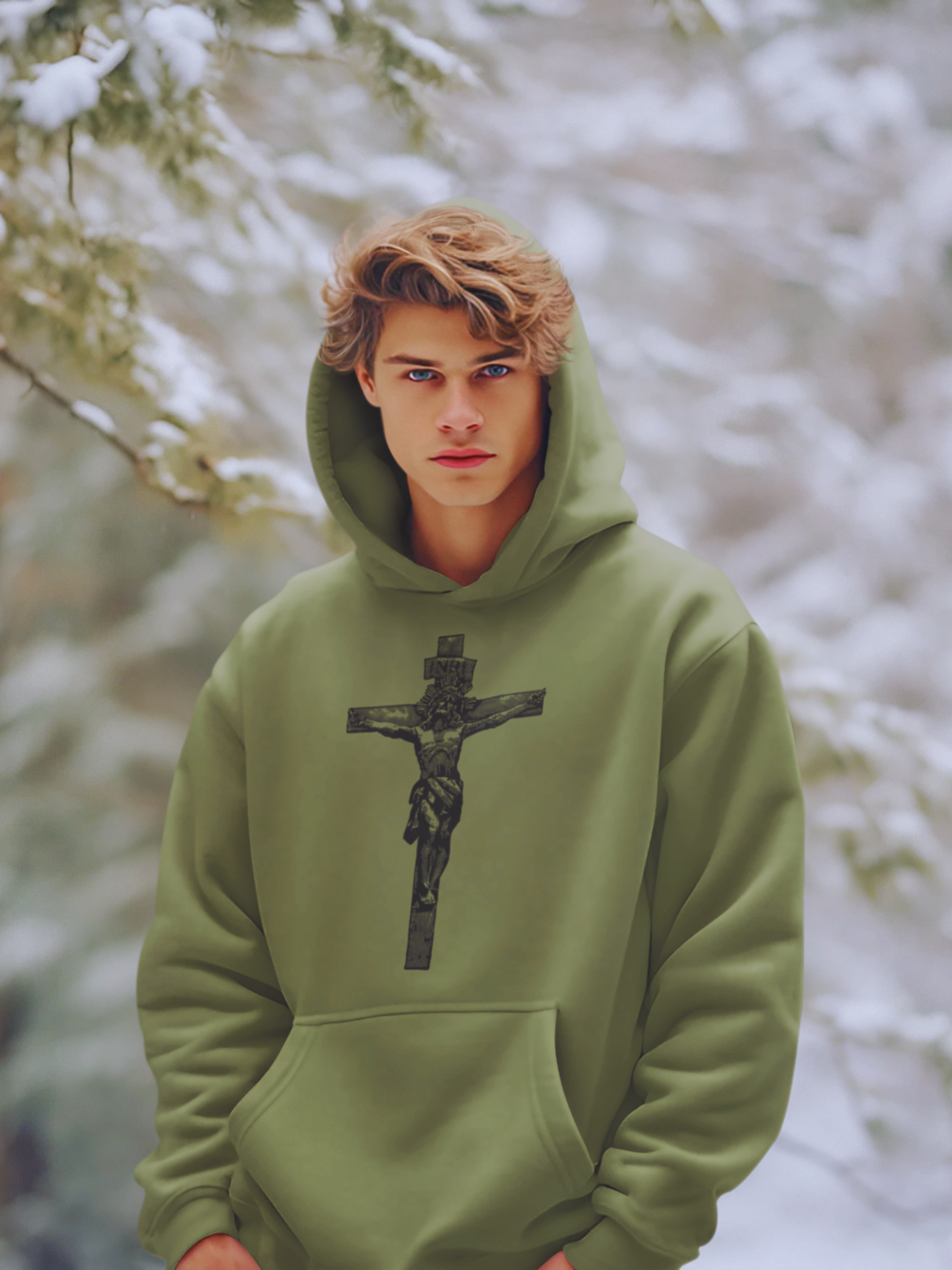 Christ and Him Crucified Hoodie