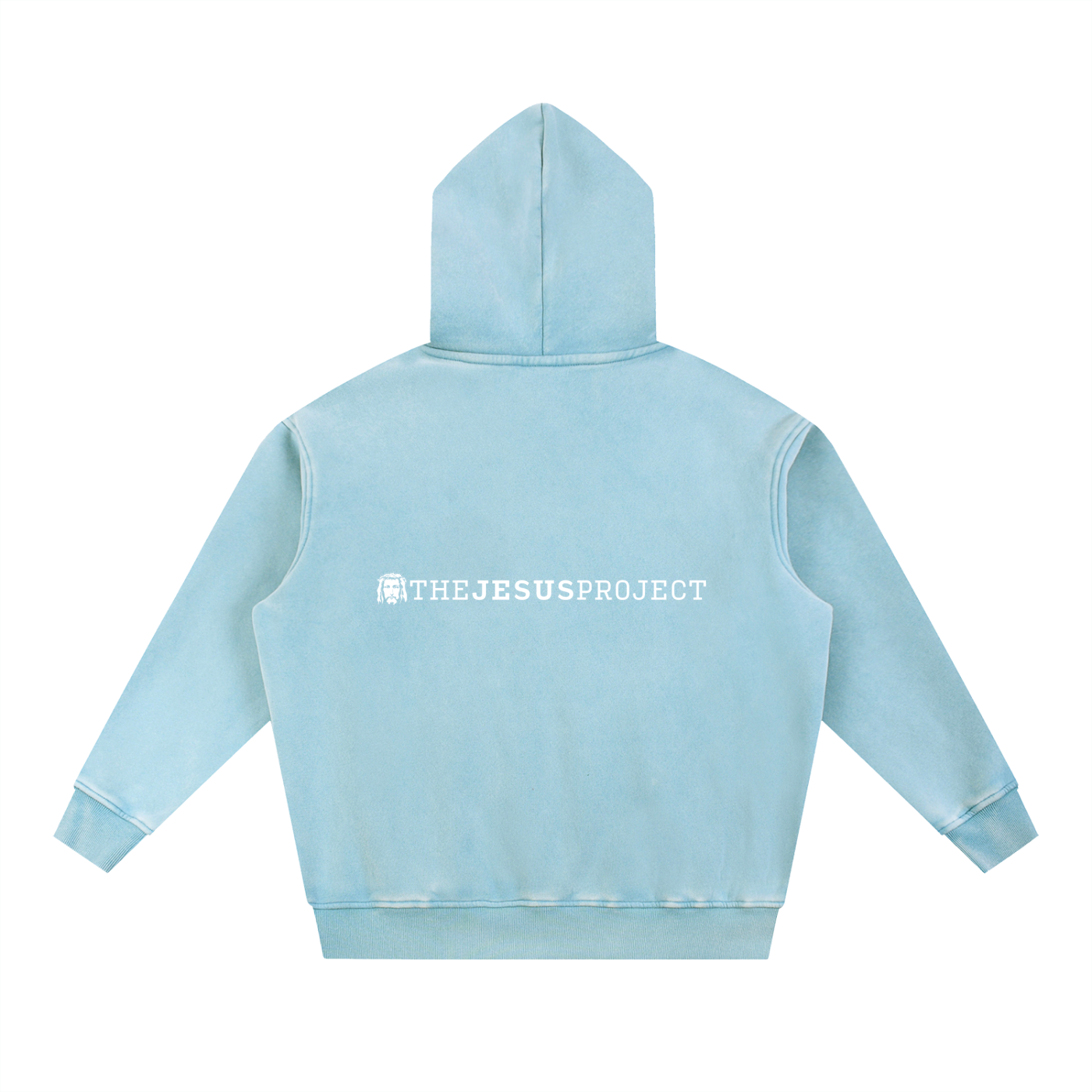 The Jesus Snow Wash Oversize Hoodie